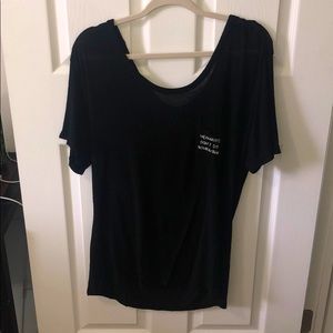 Mermaids Don’t Do Homework Brandy Melville Shirt